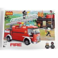 Opakowanie Klocki strażackie 411 elementów