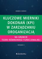 Okładka książki Kluczowe mierniki dokonań (KPI) w zarządzaniu