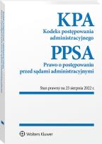 Okładka książki Kodeks postępowania administracyjnego. Prawo o postępowaniu przed sądami administracyjnymi. Przepisy