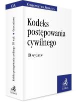 Okładka książki Kodeks postępowania cywilnego