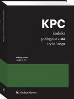 Okładka książki Kodeks postępowania cywilnego. Przepisy