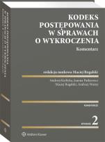 Okładka książki Kodeks postępowania w sprawach o wykroczenia. Komentarz wyd. 2022