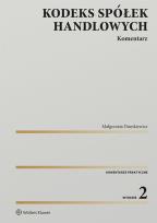 Okładka książki Kodeks spółek handlowych. Komentarz