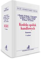 Okładka książki Kodeks spółek handlowych. Komentarz