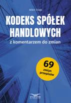 Okładka książki Kodeks Spółek Handlowych z komentarzem do zmian