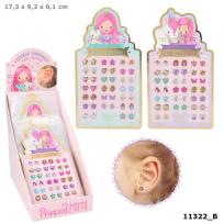 Opakowanie Kolczyki naklejki Princess Mimi 11322B 2 wzory mix