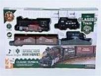 Opakowanie Kolejka na baterie 16 części dym z lokomotywy