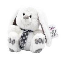 Opakowanie Kolekcja srebrna królik biały 30cm