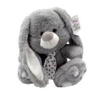 Opakowanie Kolekcja srebrna królik szary 20cm