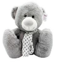 Opakowanie Kolekcja srebrna miś szary 25cm