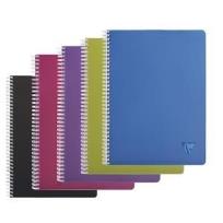 Opakowanie Kołonotatnik A4/90K kartka PP Intensive mix (5szt)