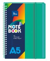 Opakowanie Kołonotatnik A5/100K kratka PP zielony