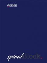 Opakowanie Kołonotatnik A5/80K linia granatowy (5szt)