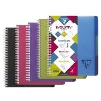 Opakowanie Kołonotatnik A5+/90K kratka PP Evolutiv mix (5szt)