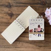 Opakowanie Kołonotes A7 SSN17 Crazy Cat Lady Kociara