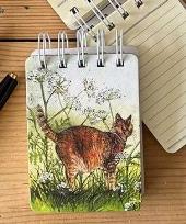 Opakowanie Kołonotes A7 SSN33 Kot na łące
