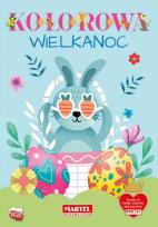Okładka książki Kolorowa Wielkanoc. Kolorowanka