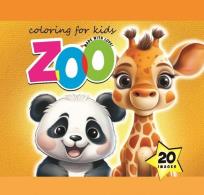 Opakowanie Kolorowanka 140x140 Zoo pomarańczowa 20 obrazków