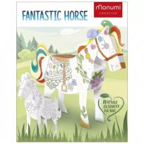 Opakowanie Kolorowanka 3D CubeHead Koń