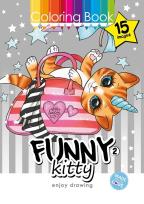 Opakowanie Kolorowanka A4 15 obrazków Zabawne kotki 2