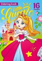 Opakowanie Kolorowanka A4 16 obrazków Mała królewna