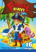 Opakowanie Kolorowanka A4 16 obrazków Piraci