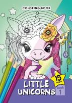 Opakowanie Kolorowanka A5 15 obrazków Małe jednorożce 1