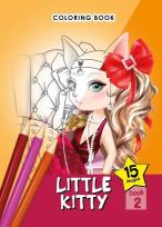Opakowanie Kolorowanka A5 15 obrazków Małe kotki 2