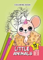 Opakowanie Kolorowanka A5 15 obrazków Małe zwierzątka 2