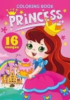 Opakowanie Kolorowanka A5 16 obrazków Księżniczka