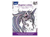 Opakowanie Kolorowanka antystresowa Zaczarowane zwierzęta