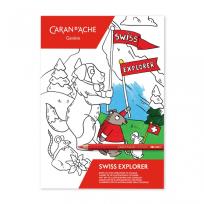 Opakowanie Kolorowanka Caran d’Ache SWISS EXPLORER