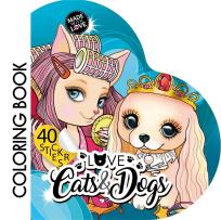 Opakowanie Kolorowanka Curly z naklejkami BR Serce 2214