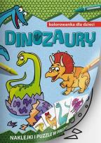 Okładka książki Kolorowanka Dinozaury