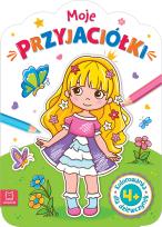 Okładka książki Kolorowanka dla dziewczynek. Moje przyjaciółki