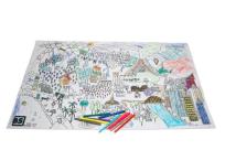 Opakowanie Kolorowanka materiałowa podłogowa XL 60x100cm