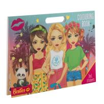 Opakowanie Kolorowanka Moda + naklejki
