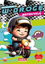 Okładka książki Kolorowanka Motocykle z naklejkami. W drogę