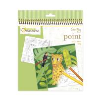 Opakowanie Kolorowanka połącz kropki Graffy Point Dżungla