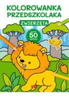 Okładka książki Kolorowanka przedszkolaka. Zwierzęta