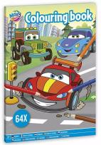Opakowanie Kolorowanka samochody A4 64 strony