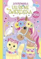 Okładka książki Kolorowanka Ulubione zwierzątka