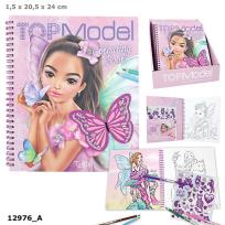 Opakowanie Kolorowanka z cekinami Fairy Love motyl Top Model 12976A