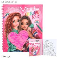 Opakowanie Kolorowanka z cekinowym sercem TOPModel 12977A