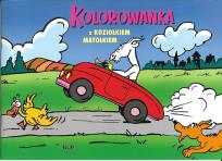 Okładka książki Kolorowanka z Koziołkiem Matołkiem - autko
