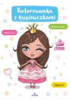 Okładka książki Kolorowanka z księżniczkami