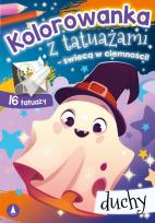 Okładka książki Kolorowanka z tatuażami. Duchy