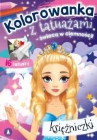 Okładka książki Kolorowanka z tatuażami. Księżniczki