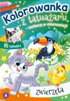 Okładka książki Kolorowanka z tatuażami Zwierzęta