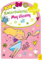 Okładka książki Kolorowanka z wykrojnikiem. Mój śliczny elf